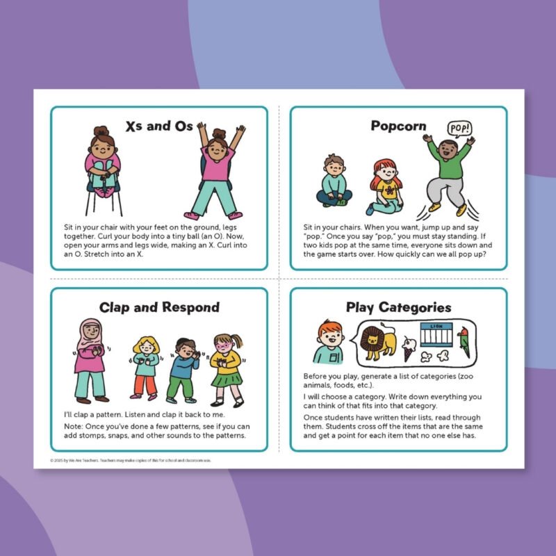 Brain Break Cards 6